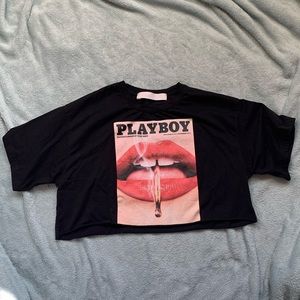Missguided playboy Tee